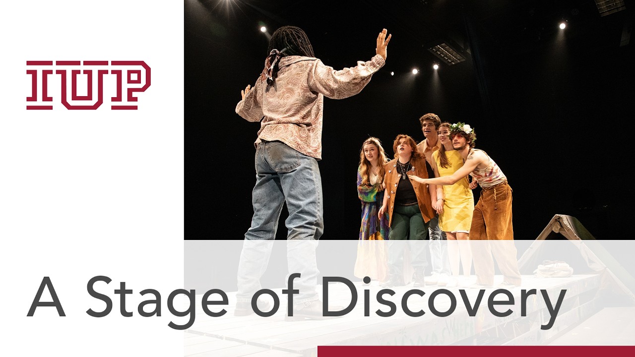 A Stage of Discovery - IUP students stage developmental premiere in intense five-week sprint