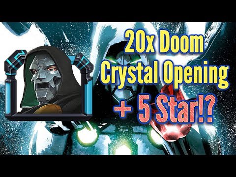 20x Chances at Dr Doom! - Dr Doom Crystal Opening - Marvel Contest of Champions