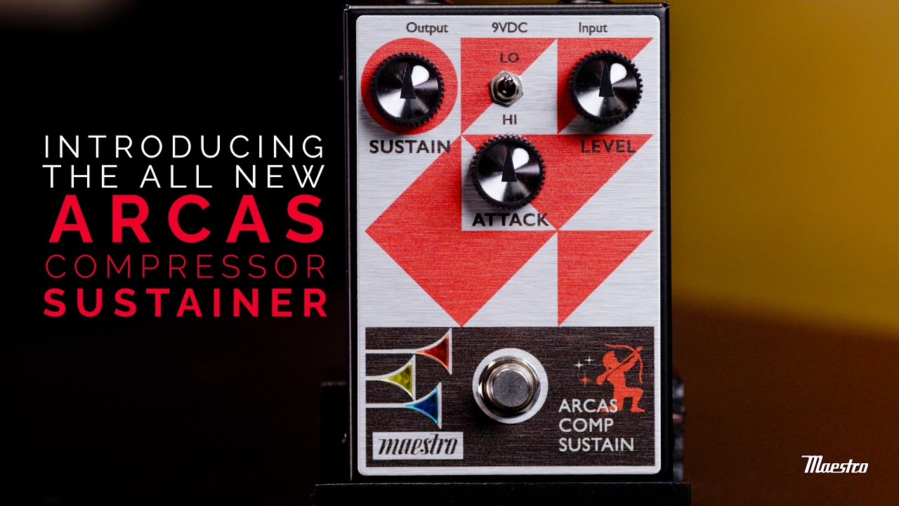 Maestro Effects Arcas Compressor Sustainer Pedal