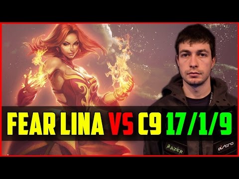 EG.Fear 14m Godlike Lina vs Cloud  9 @ The Summit 3