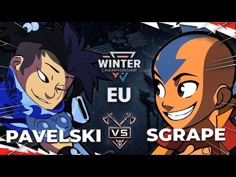 Pavelski VS. Sgrape | Losers Round 1 - Top 8 | Brawlhalla Winter Championsip 2025 Singles - EU