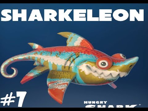 Sharkeleon New Special Shark Gameplay part 7 - Hungry Shark Evolution