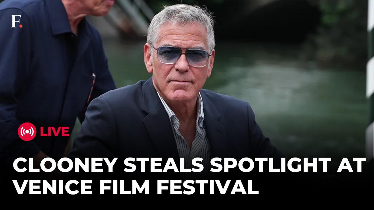George Clooney Arrives In Venice To Receive Golden Lion Lifetime Award | LIVE