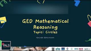 GED Math Test 2022 | Circles