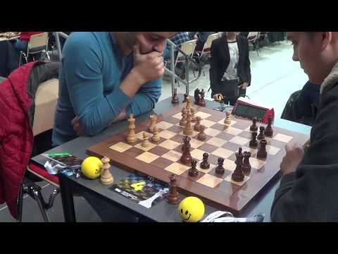 GM Zaven Andriasyan - GM Vladislav Kovalev, Italian game, Blitz chess