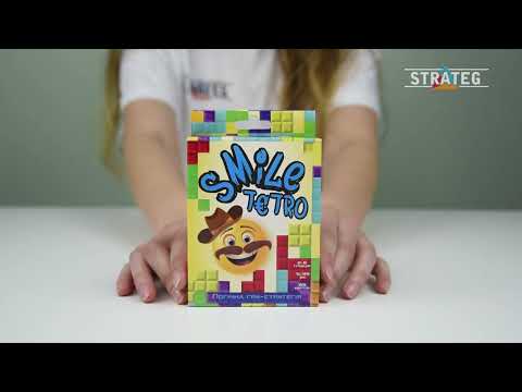 Настольная игра Smile Tetro логическая карточная игра для семьи и детей от 5 лет на 2 6 игроков Strateg - фото 1 - id-p3236307166