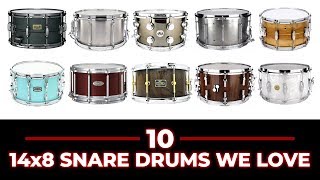 Video thumbnail for Ten 14x8 Snare Drums Compared - Which is Best For You? by Drum Center of Portsmouth