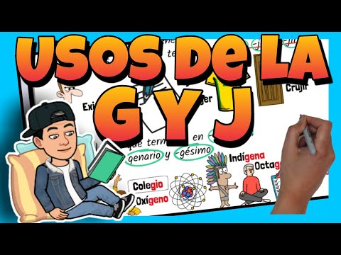 📚 REGLAS de ORTOGRAFÍA ▶ USOS de la G y J para NIÑOS de PRIMARIA