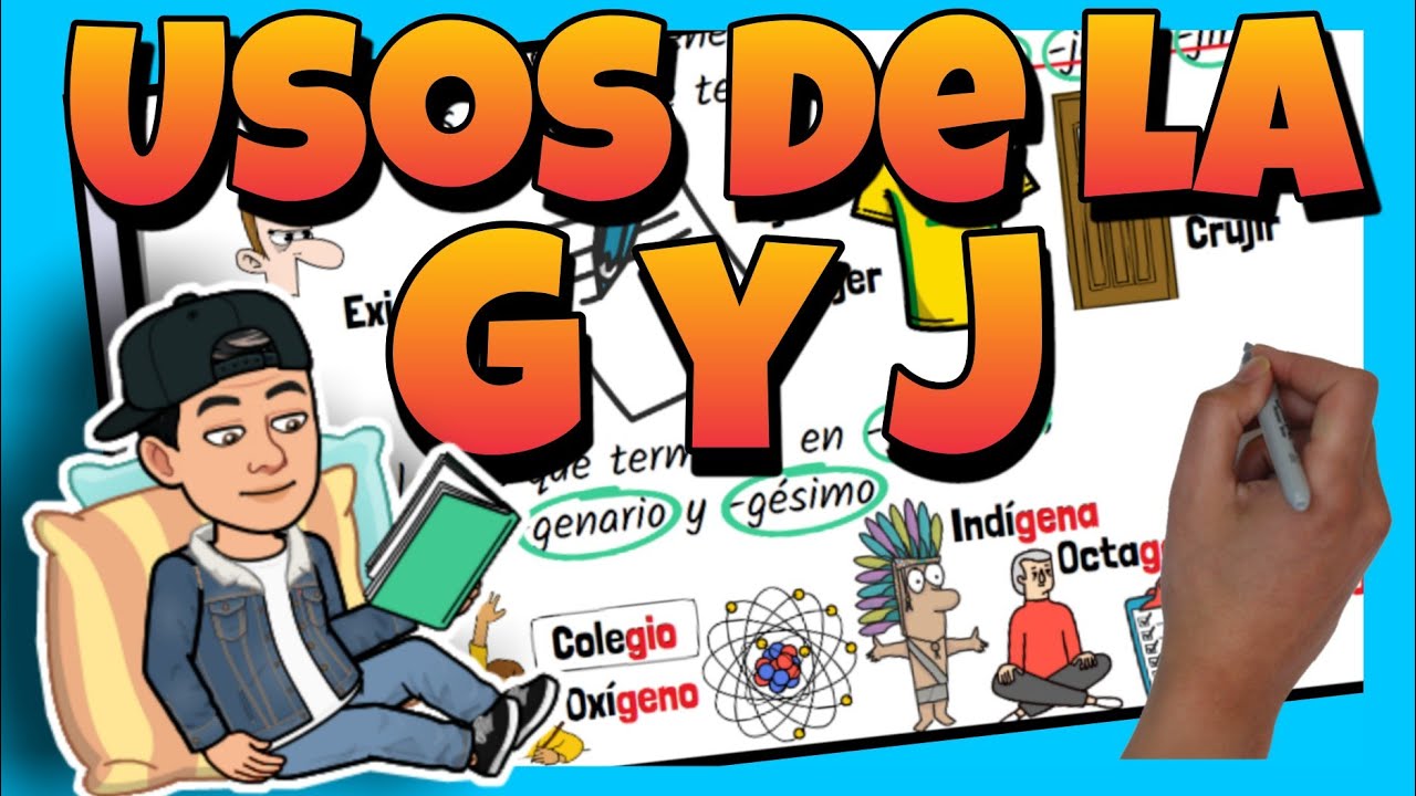 📚 REGLAS de ORTOGRAFÍA ▶ USOS de la G y J para NIÑOS de PRIMARIA