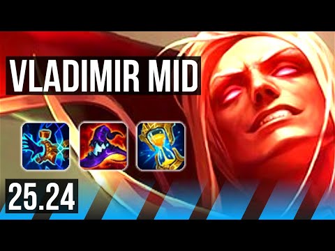 VLADIMIR vs AKALI (MID) | 7k comeback | EUW Master | 25.24