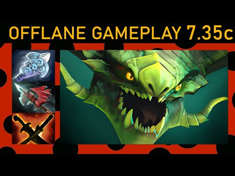 ⭐ Davai Lama Viper 15+ Kills! Offlane Gameplay 7.35c - Dota 2 Top MMR