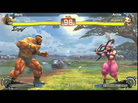 SSF4: Archie vs Martij - Why Me Dojo? 9
