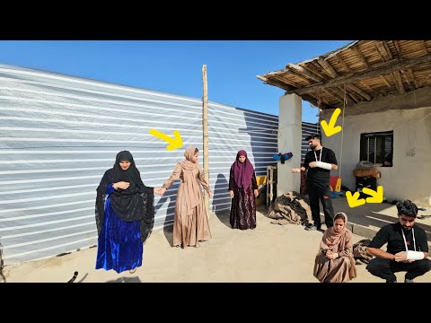 Parisa and her stepmother meet Ashkan and his family#nomadic 