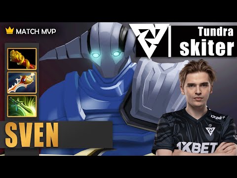 Sven Safelane | Tundra.skiter | HE CANNOT LET TOPSON DOWN IN THIS TI 12 | 7.34c Gameplay Highlights