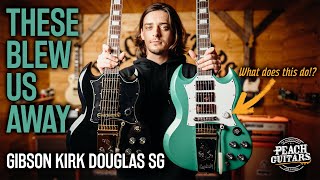 Video thumbnail for Gibson's Exciting NEW Kirk Douglas Signature SG - Deep-Rooted Versatility! by Peach Guitars
