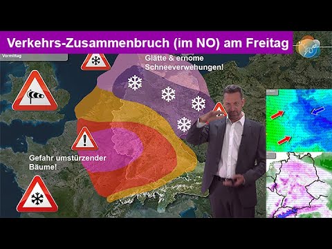 ATTENTION - SEVERE WEATHER WARNING: Traffic gridlock is expected in the northeast on Friday! Stor...