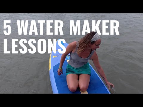 5 Water Maker Lessons from 1.5 Years of Sailing – What We’d Do Differently