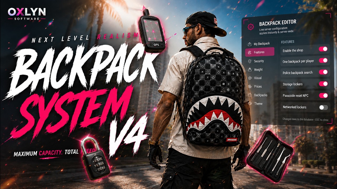 Oxlyn | Backpack System V4