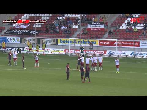 13.ST Spielbericht Hallescher FC - FC Rot-Weiß Erfurt