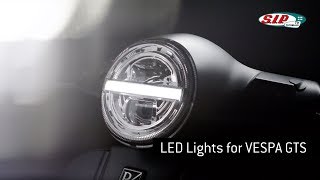 Scheinwerfer SIP PERFORMANCE LED für Vespa GTS mit E-Zulassung