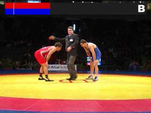 Wrestling Olympic Qualif / 66kg Freestyle Martin Daum GER vs Andry Stadnik UKR