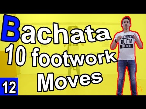 Bachata Tutorial Footwork #12 : 10 Basic Steps in Bachata | by Marius 2019