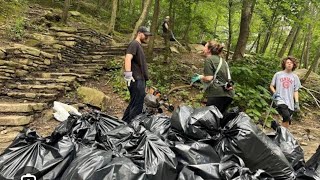 VOLUNTARIOS SE JUNTAM PARA LIMPAR PARQUE NA FILADÉLFIA 🇺🇸