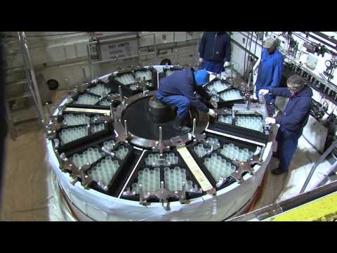 Solid rocket booster test