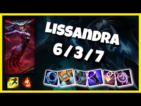 Lissandra vs Rumble NA Challenger MID (6/3/7) - v10.25