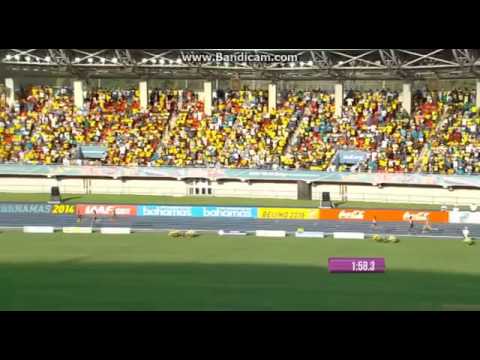 4x400 Women Final World Relay Bahamas 2014