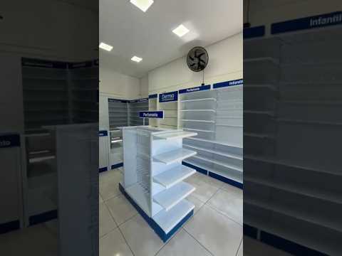 Móveis para Farmácia -  Obra entregue com sucesso em São Paulo– SP, para o cliente Diógenes!