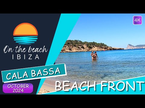 Cala Bassa Beach Front YouTube October 2024 4K