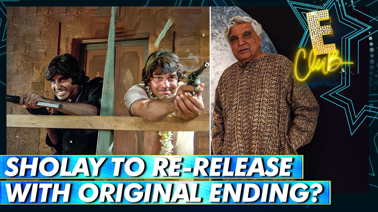 On Sholay's 50th Anniversary Year, Javed Akhtar Confirms World Saw the Alternative Ending | E-Club