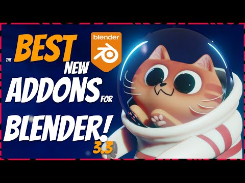 The Best New Addons for Blender 3.3