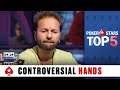 Most Controversial Poker Hands ♠️ Poker Top 5 ♠️ PokerStars Global
