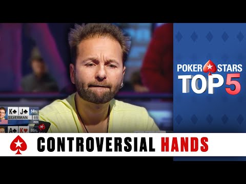 Most Controversial Poker Hands ♠️ Poker Top 5 ♠️ PokerStars Global