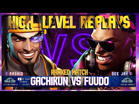 ***(GACHIKUN) Rashid vs (FUUDO) Dee Jay*** - Street Fighter 6 High Level Replays!!!