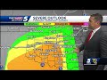 Following developing severe weather risk in Oklahoma