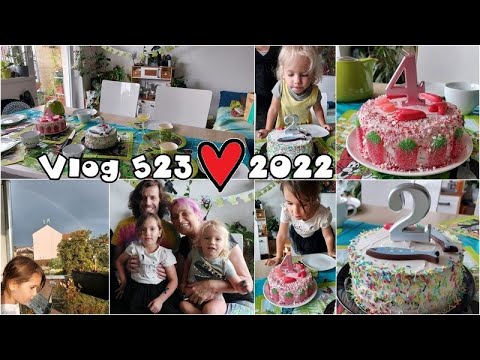 Vlog 523/22 - oslavička, dorty, hry a tanec....