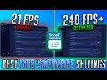 Best Intel Graphics Software Settings For Gaming Performance In 2025