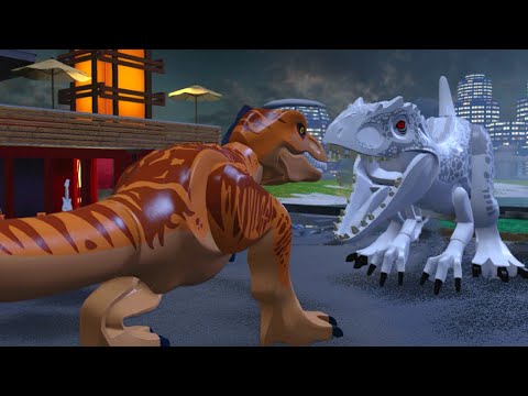 Jurassic World - Final Battle Scene (LEGO Jurassic World)