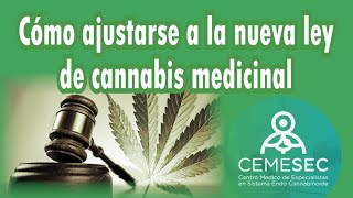 COMO AJUSTARSE A LA NUEVA LEY DE CANNABIS MEDICINAL