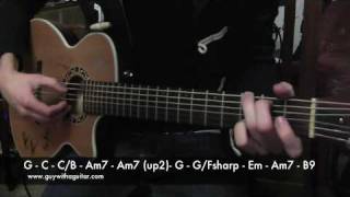How To Play The Animals Were Gone By Damien Rice
