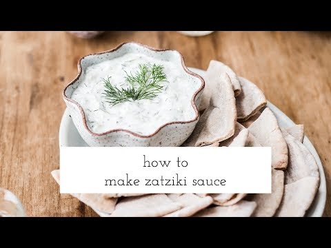 How to Make Tzatziki Sauce