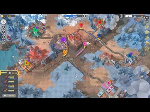 Passenger Flow DLC - Level 4: Transylvania (5 Stars) Train Valley 2