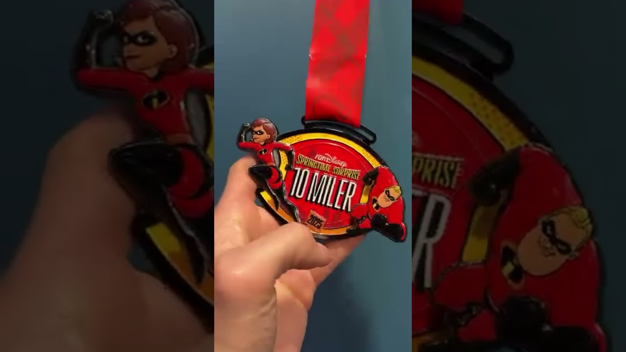 COME CHECK OUT all 4 medals and 3 courses for the 2025 RunDisney Springtime Surprise races with