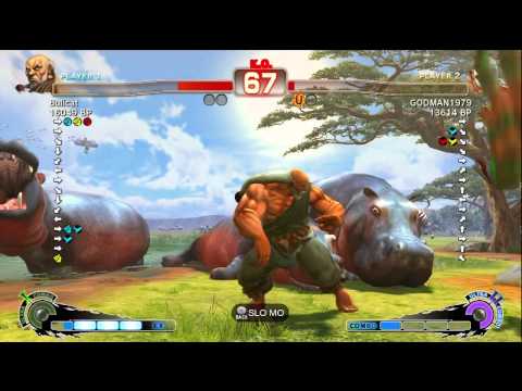 Bullcat [Gouken] vs GODMAN1979 [ElFuerte] SSF4 Japanese Online Ranked Matches - TRUE-HD