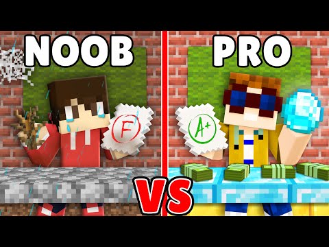 NOOB SCHÜLER vs. PRO SCHÜLER in Minecraft!