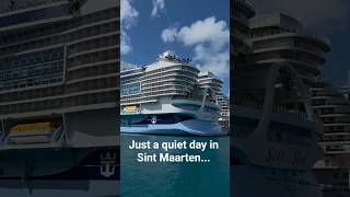 Sint Maarten Cruise Port #StMaarten #CruiseShips