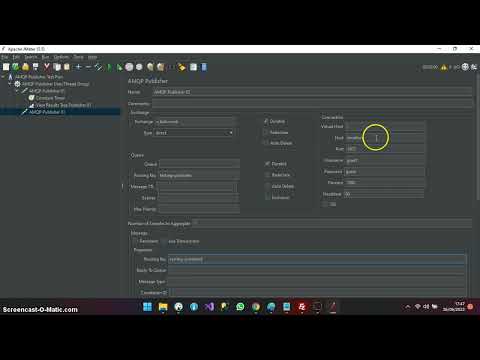 Apache JMeter  - AMQP Publisher Test Plan